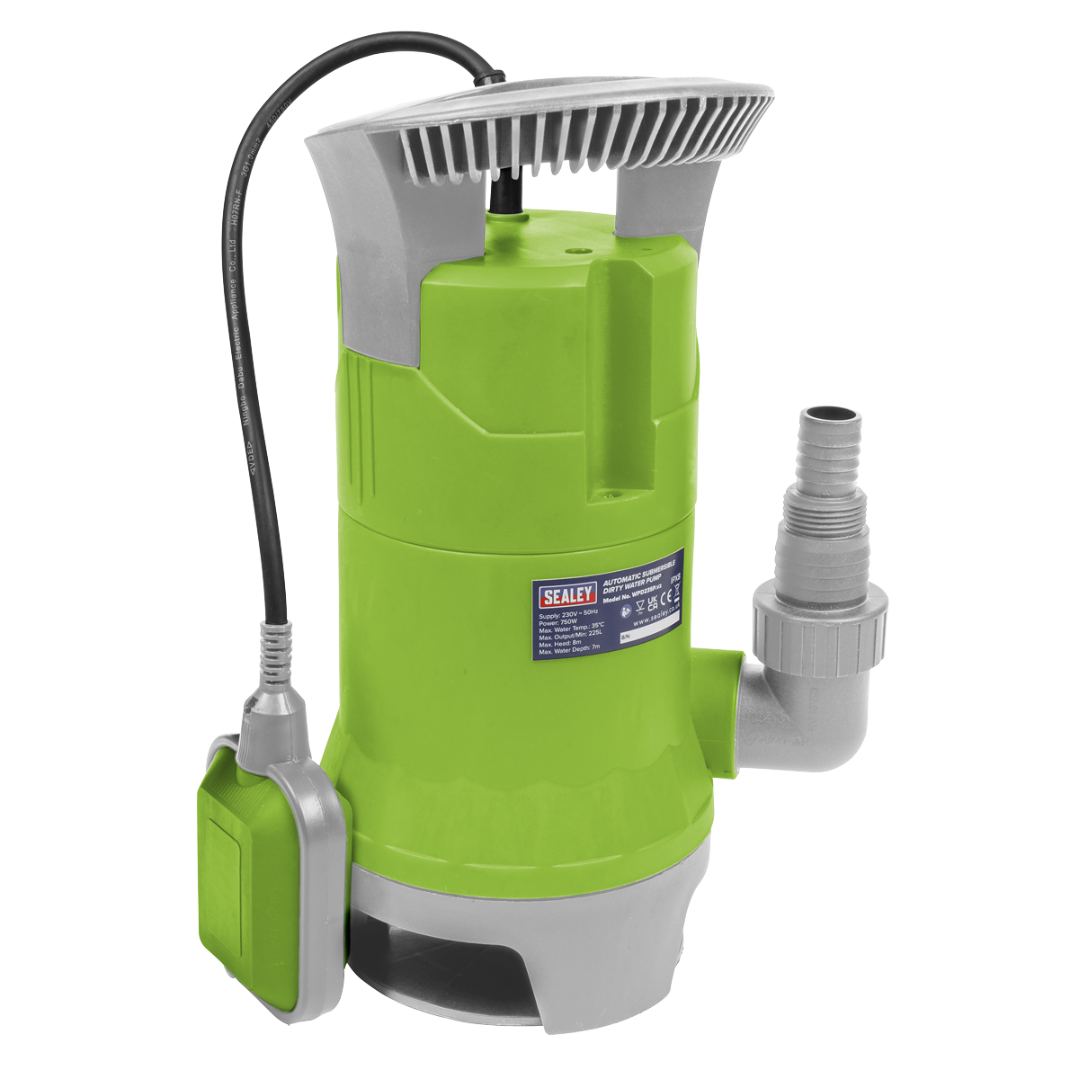 Automatic Submersible Dirty Water Pump 225L/min WPD235P