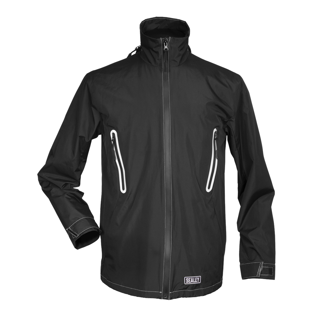 5V Heated Rain Jacket - 48" Chest, Large WPHJ03