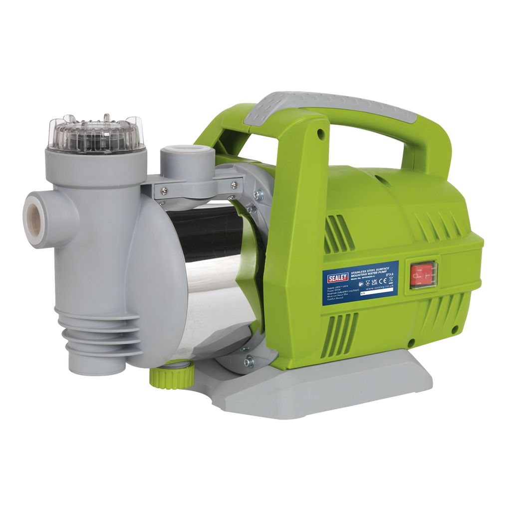Surface Mounting Water Pump Stainless Steel 55L/min 230V WPS062S