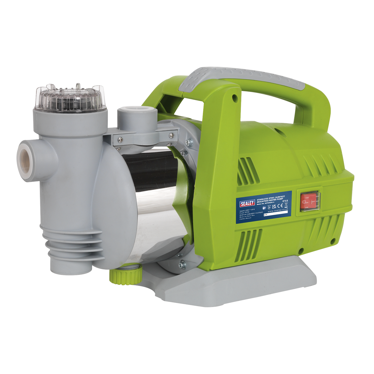 Surface Mounting Water Pump Stainless Steel 55L/min 230V WPS062S
