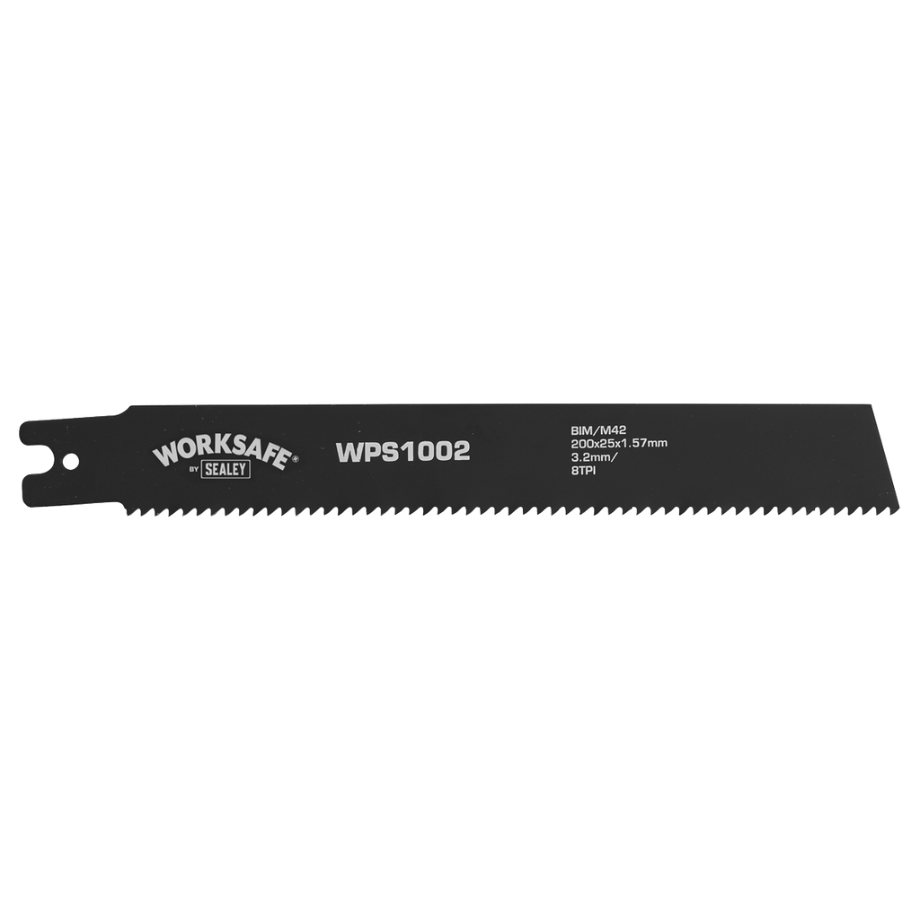 Pipe Saw Blade 200 x 25 x 1.7mm 8tpi - Pack of 5 WPS1002