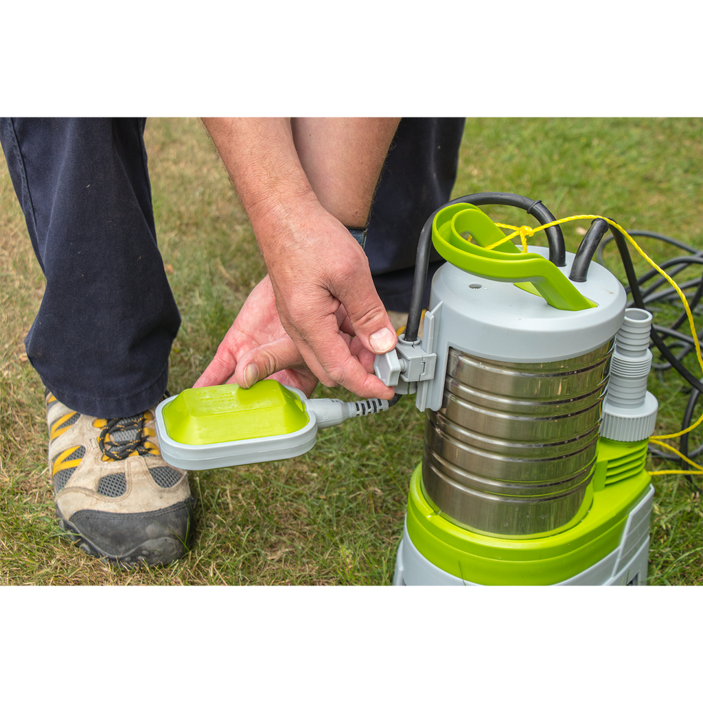 Automatic Submersible Dirty Water Pump Stainless Steel 225L/min 230V WPS225P