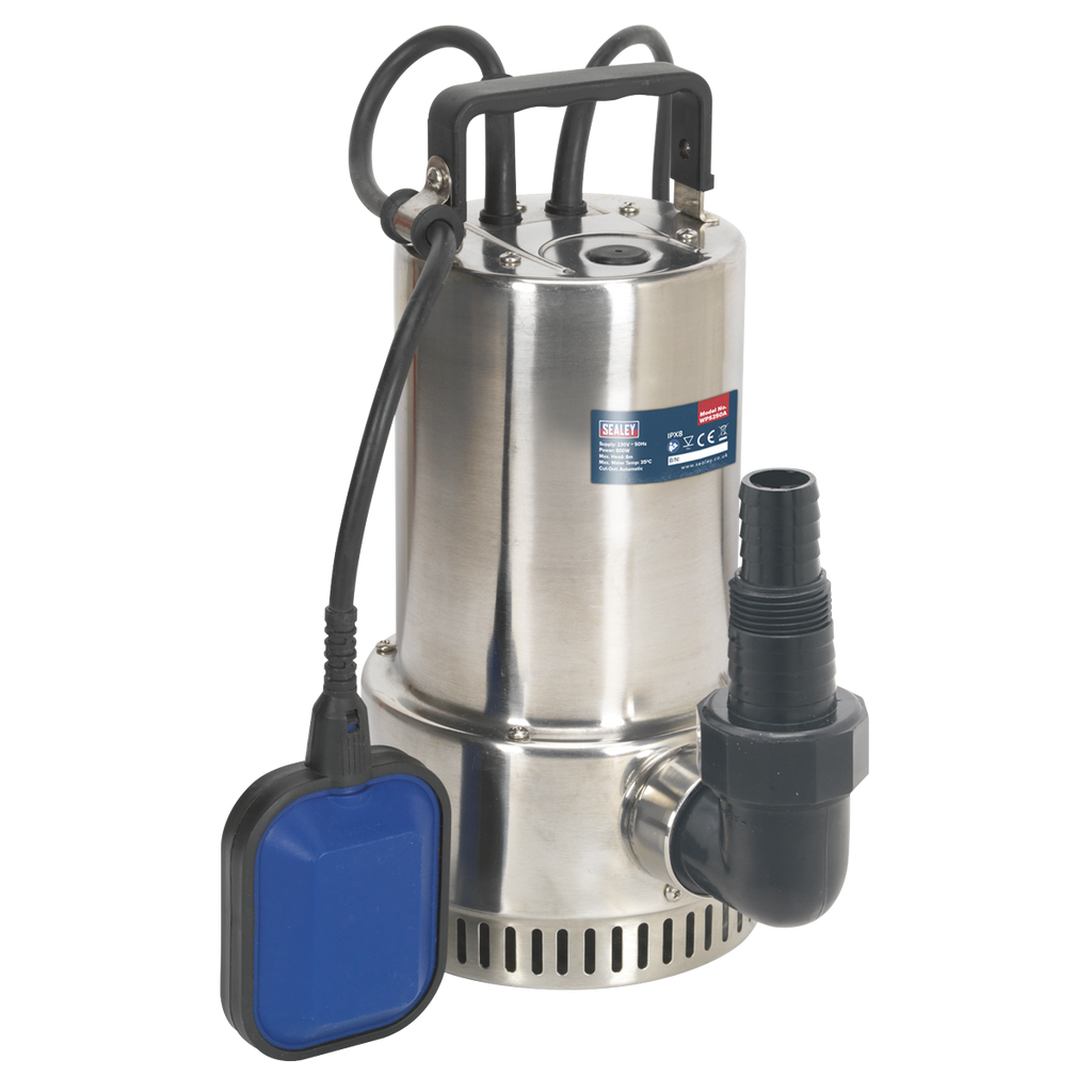 Automatic Submersible Water Pump Stainless Steel 250L/min 230V WPS250A
