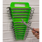 Spanner Rack Capacity 15 Spanners - Hi-Vis Green WR08HV