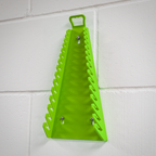 Reverse Spanner Rack Capacity 15 Spanners - Hi-Vis Green WR09HV
