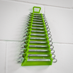 Reverse Spanner Rack Capacity 15 Spanners - Hi-Vis Green WR09HV