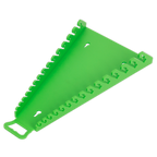 Reverse Spanner Rack Capacity 15 Spanners - Hi-Vis Green WR09HV