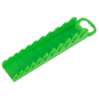 Spanner Rack Capacity 10 Stubby Spanners - Hi-Vis Green WR10HV