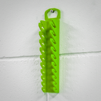 Spanner Rack Capacity 10 Stubby Spanners - Hi-Vis Green WR10HV