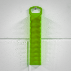 Spanner Rack Capacity 10 Stubby Spanners - Hi-Vis Green WR10HV