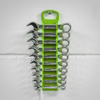 Spanner Rack Capacity 10 Stubby Spanners - Hi-Vis Green WR10HV