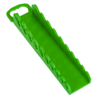 Spanner Rack Capacity 10 Stubby Spanners - Hi-Vis Green WR10HV