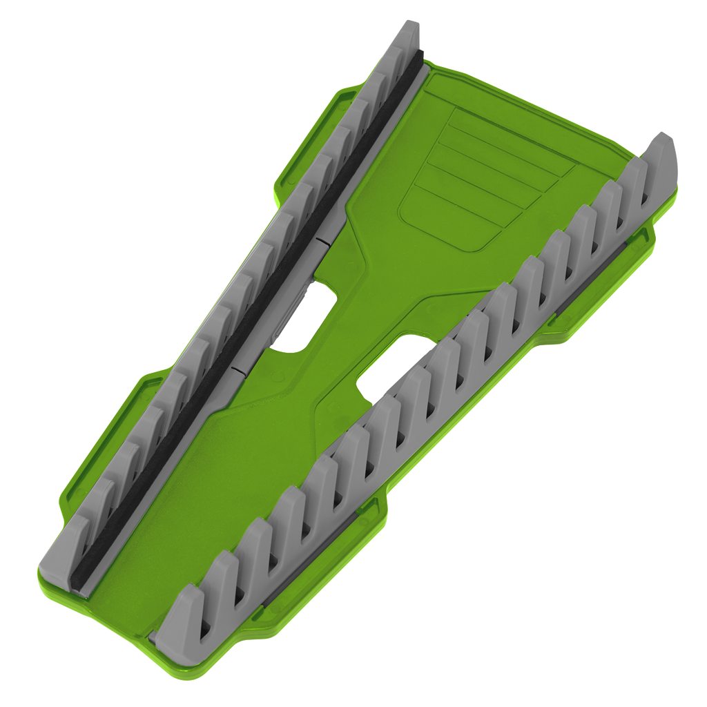 Reversible Spanner Rack 16pc - Hi-Vis Green WR11HV