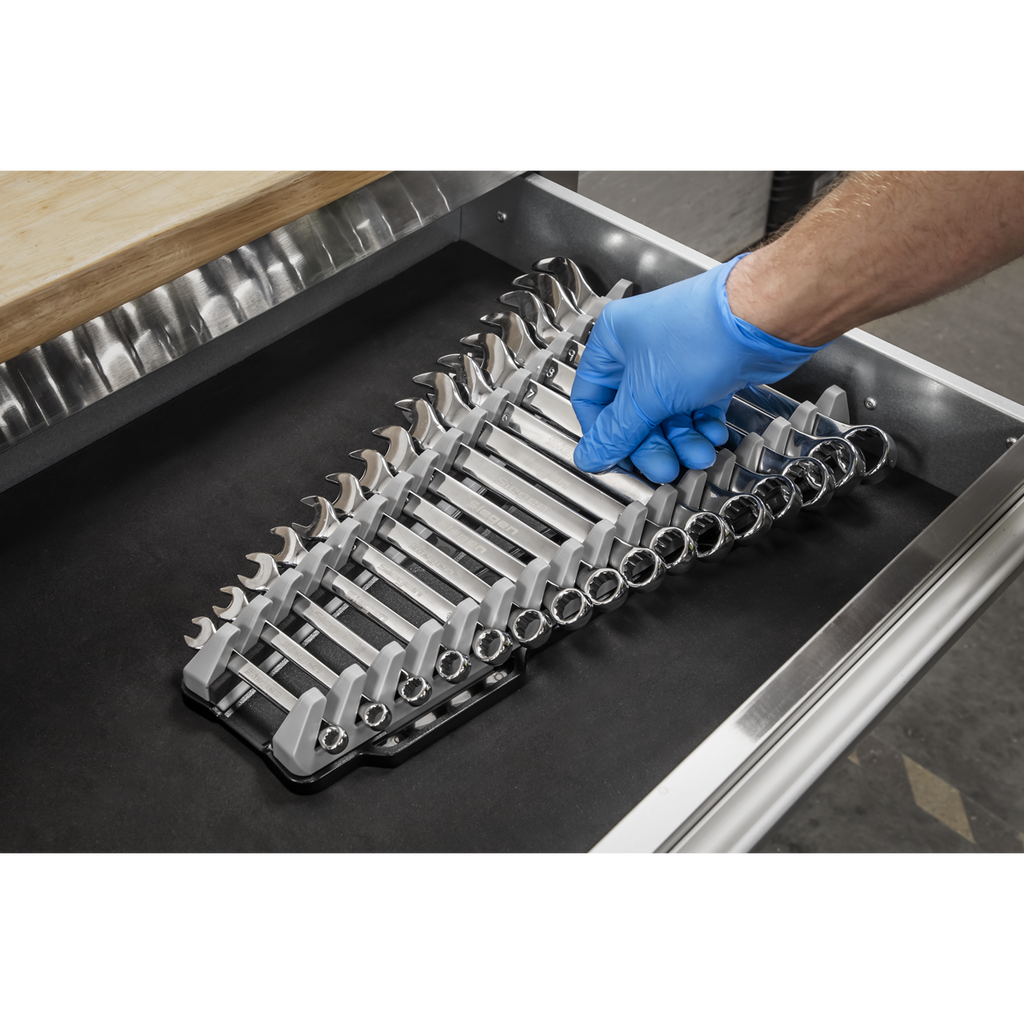 Reversible Spanner Rack 16pc WR11