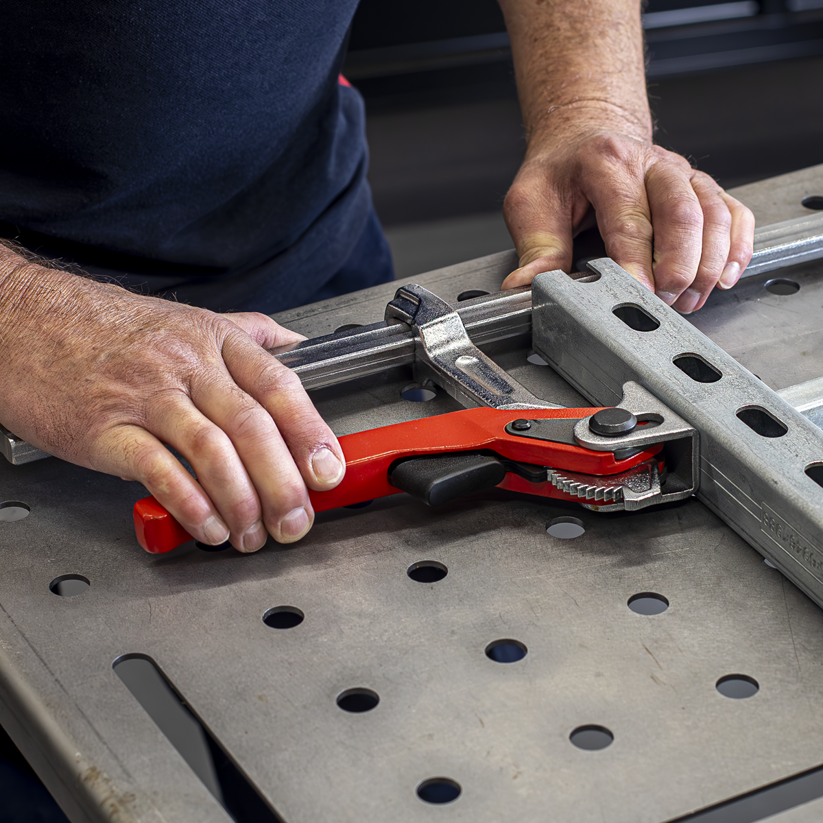 Welding Ratchet Clamp 500 x 120mm WRC500