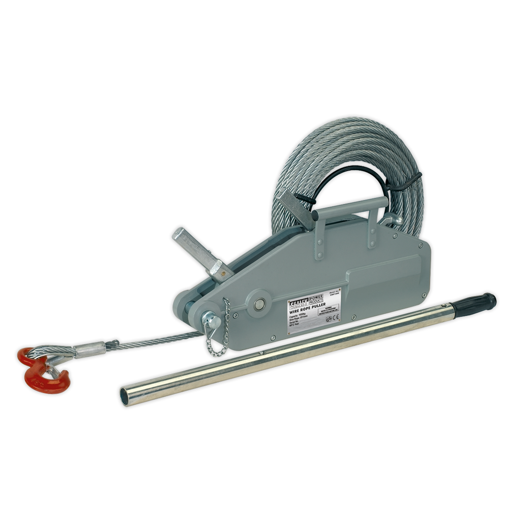 Wire Rope Puller 1600kg Max Line Force WRP1600