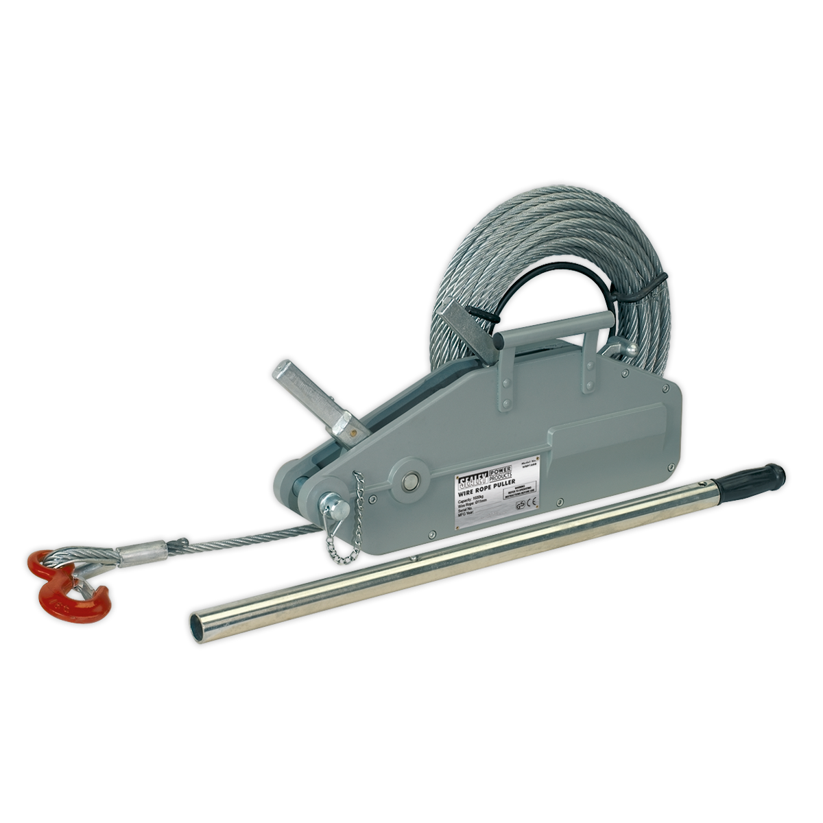 Wire Rope Puller 1600kg Max Line Force WRP1600