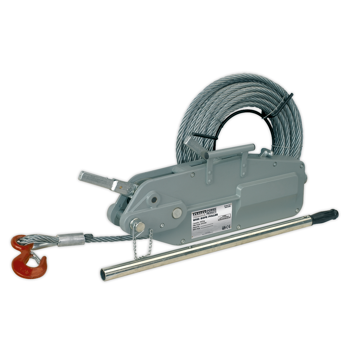 Wire Rope Puller 3200kg Max Line Force WRP3200