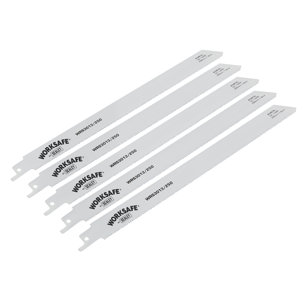 Reciprocating Saw Blade 250mm 14tpi - Pack of 5 WRS3013/250