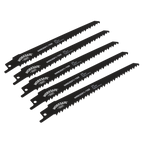 Reciprocating Saw Blade 150mm 6tpi - Pack of 5 WRS3021/150