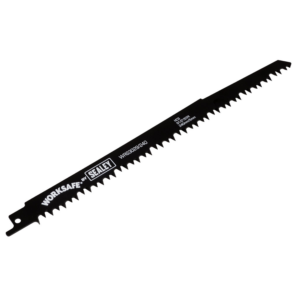 Reciprocating Saw Blade for Wood 240mm 5tpi - Pack of 5 WRS3029/240