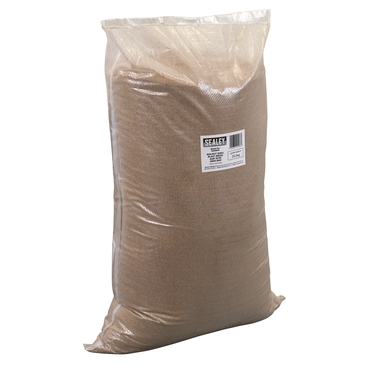 Walnut Shell Blast Media - Size 16/30 - 25kg Bag WS25KG