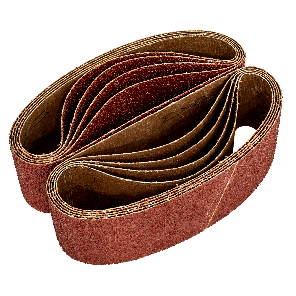 75 x 533mm Sanding Belt 40Grit - Pack of 10 WSB5340