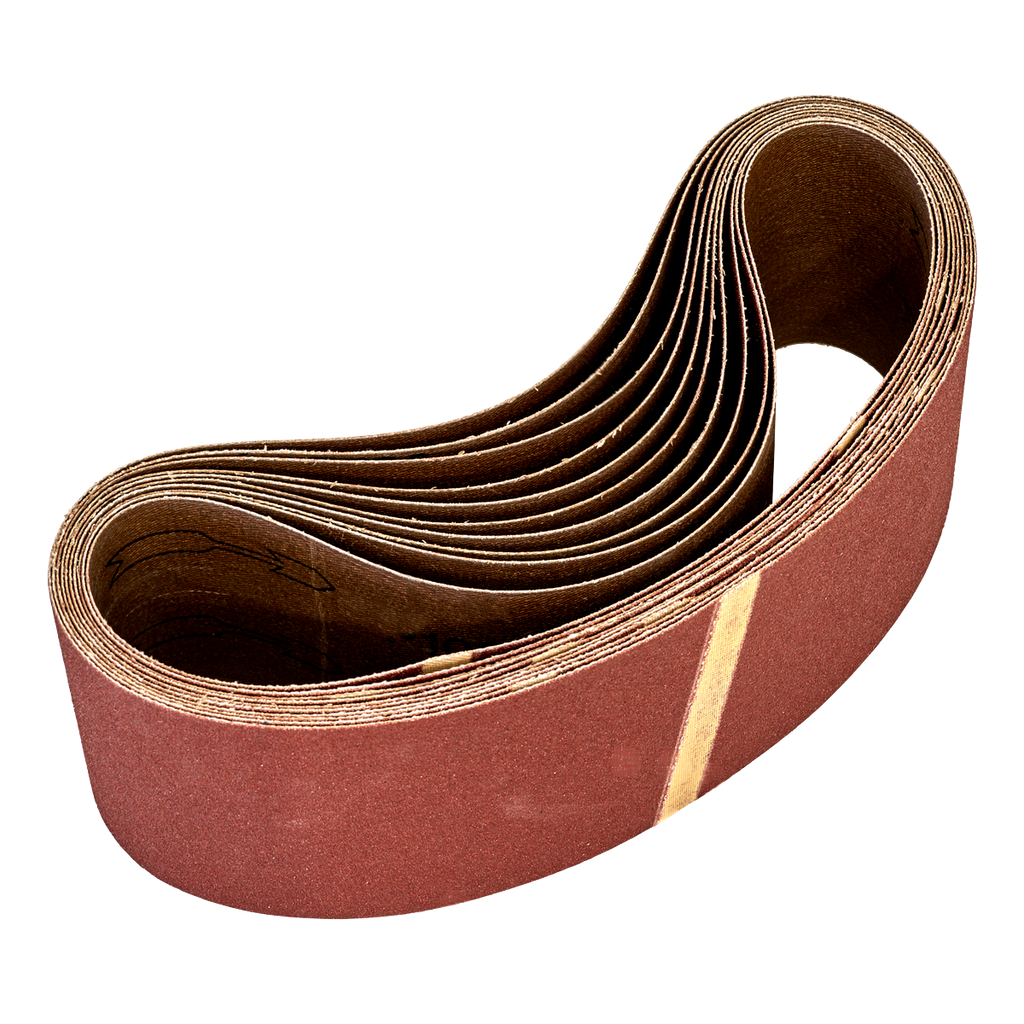 75 x 533mm Sanding Belt 80Grit - Pack of 10 WSB5380