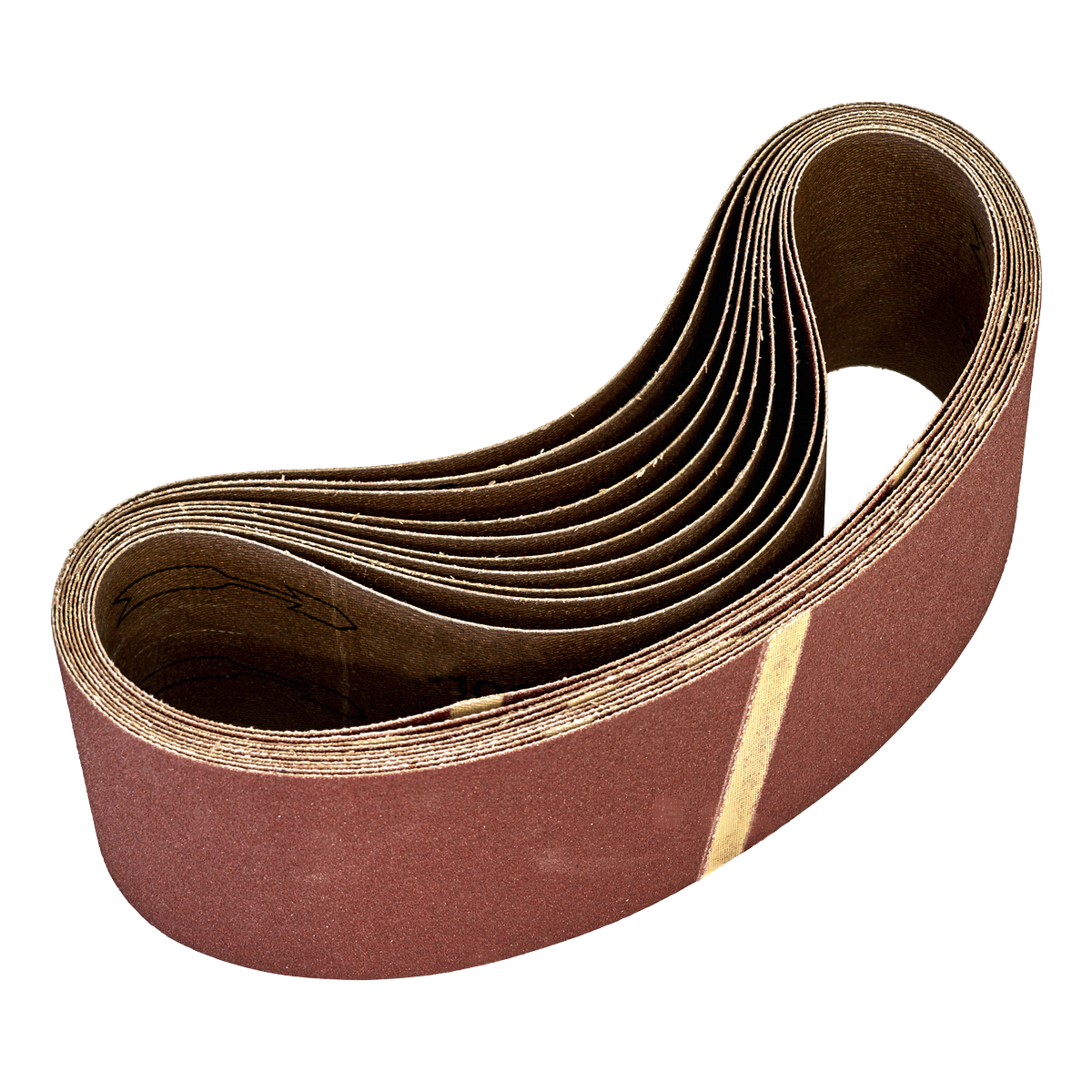 75 x 533mm Sanding Belt 80Grit - Pack of 10 WSB5380