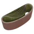 100 x 610mm Sanding Belt 120Grit - Pack of 10 WSB61120