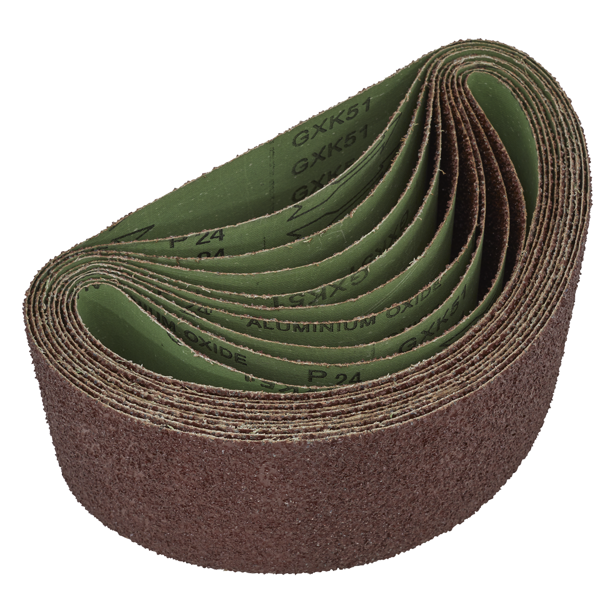 100 x 610mm Sanding Belt 24Grit - Pack of 5 WSB61245