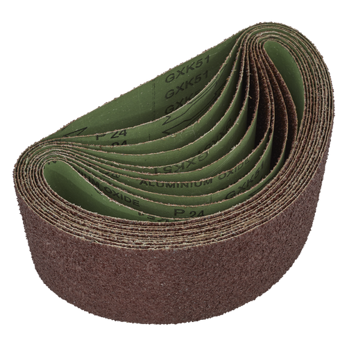 100 x 610mm Sanding Belt 24Grit - Pack of 5 WSB61245