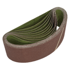 100 x 610mm Sanding Belt 40Grit - Pack of 10 WSB6140
