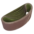 100 x 610mm Sanding Belt 60Grit - Pack of 10 WSB6160