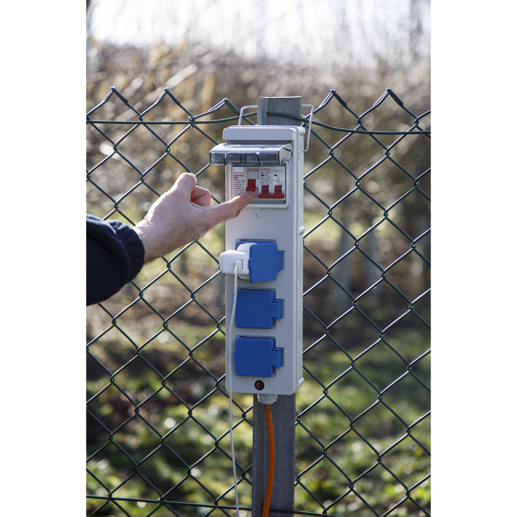 Caravan & Camping Mains Unit 15m with RCD WSC16133