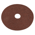 125mm Fibre Backed Sanding Disc 24Grit - Pack of 25 WSD524