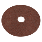 125mm Fibre Backed Sanding Disc 24Grit - Pack of 25 WSD524