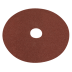 125mm Fibre Backed Sanding Disc 40Grit - Pack of 25 WSD540