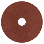 125mm Fibre Backed Sanding Disc 40Grit - Pack of 25 WSD540