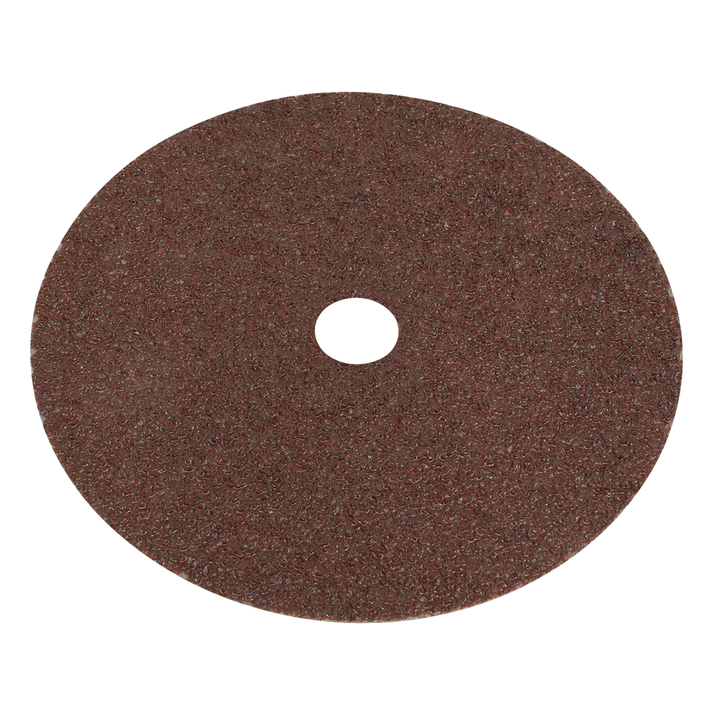 175mm Fibre Backed Sanding Disc 24Grit - Pack of 25 WSD724
