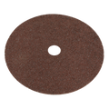 175mm Fibre Backed Sanding Disc 24Grit - Pack of 25 WSD724