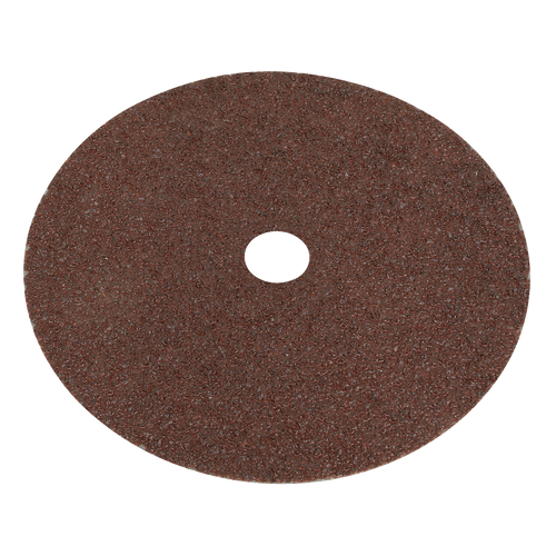 175mm Fibre Backed Sanding Disc 24Grit - Pack of 25 WSD724