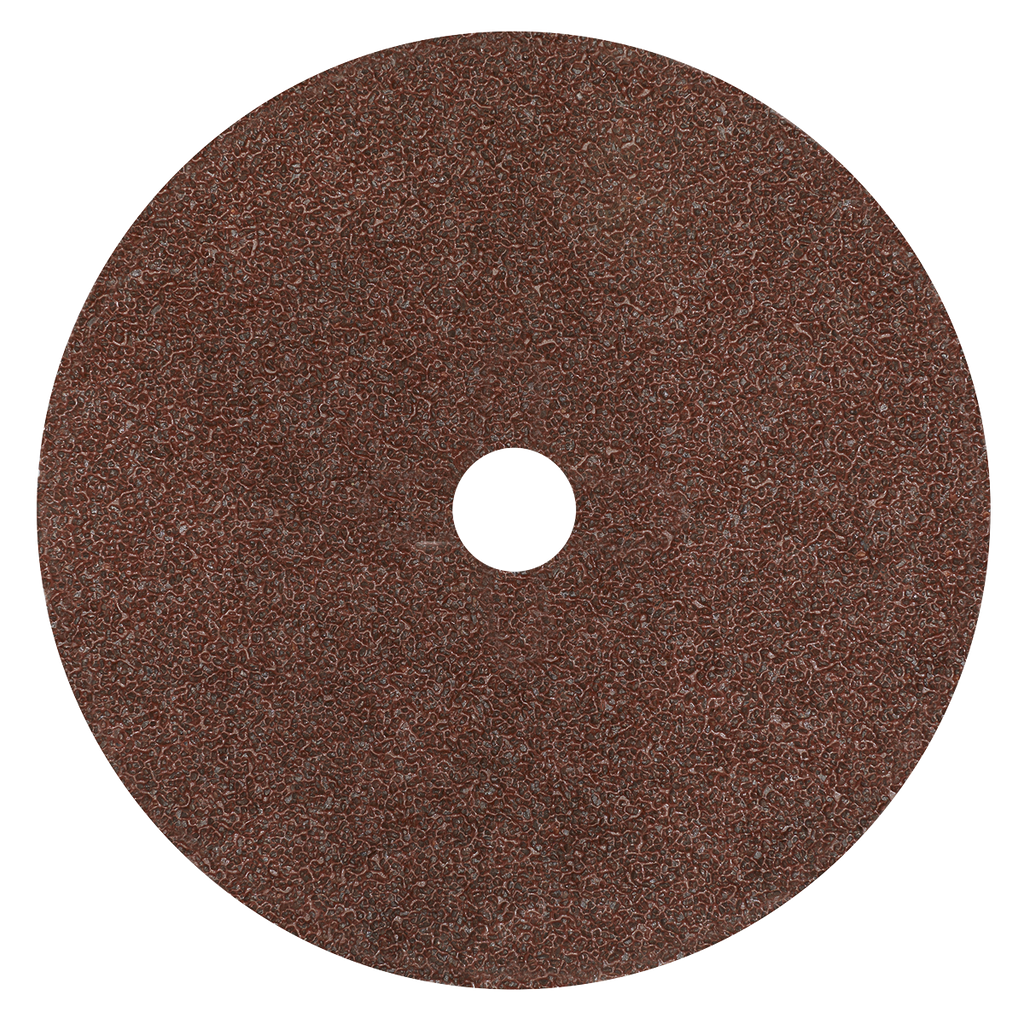 175mm Fibre Backed Sanding Disc 24Grit - Pack of 25 WSD724