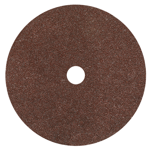 175mm Fibre Backed Sanding Disc 24Grit - Pack of 25 WSD724