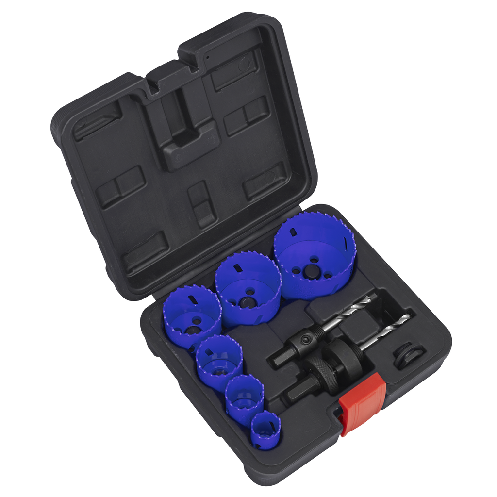 Electrician's Hole Saw Kit 9pc WSEHSK