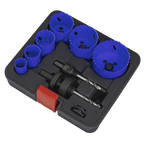 Electrician's Hole Saw Kit 9pc WSEHSK