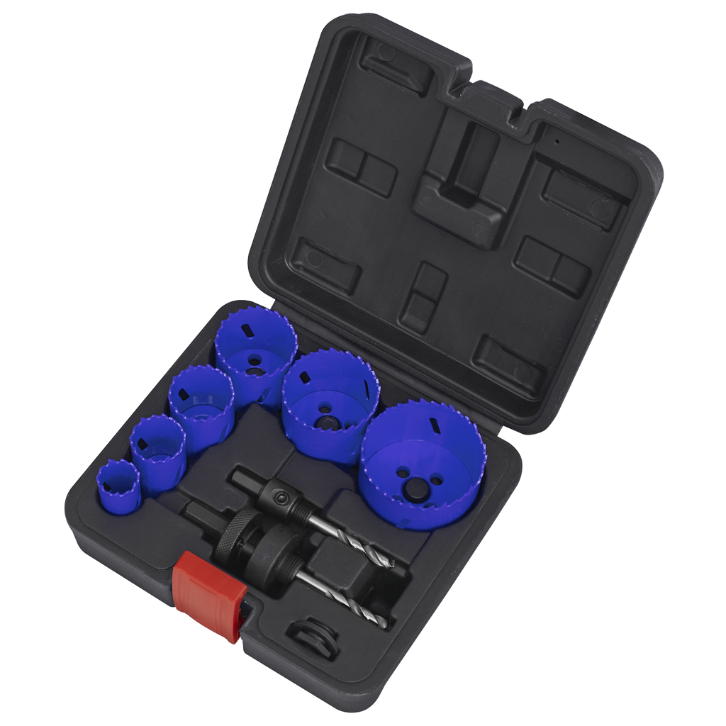 Electrician's Hole Saw Kit 9pc WSEHSK