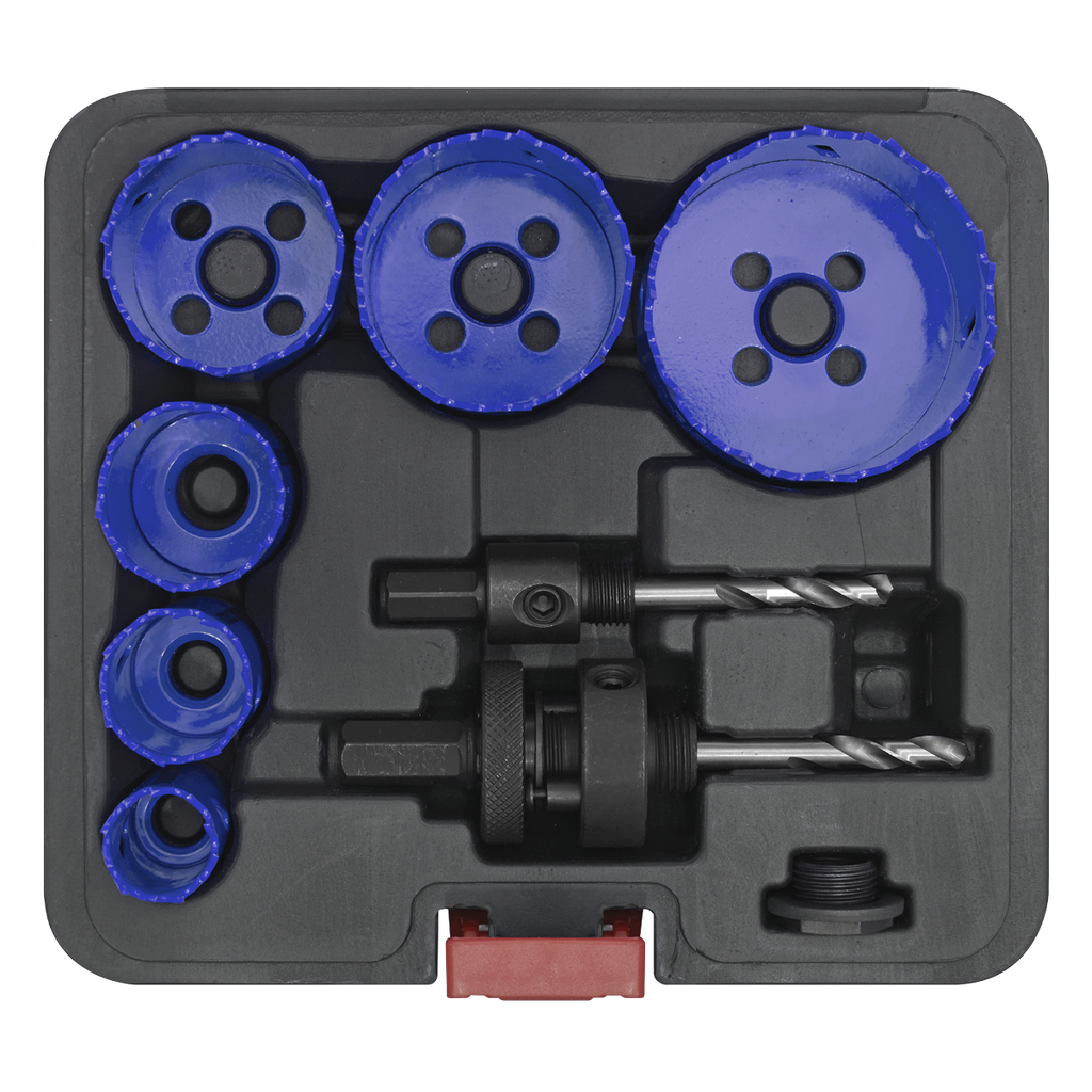 Electrician's Hole Saw Kit 9pc WSEHSK