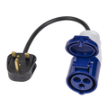 Trailing Socket & Cable Set 13A/16A WSP1316