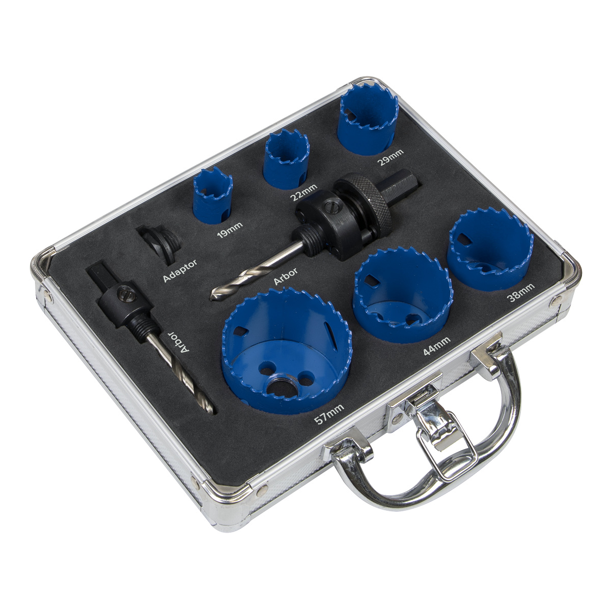 Plumber's Hole Saw Kit 9pc WSPHSK